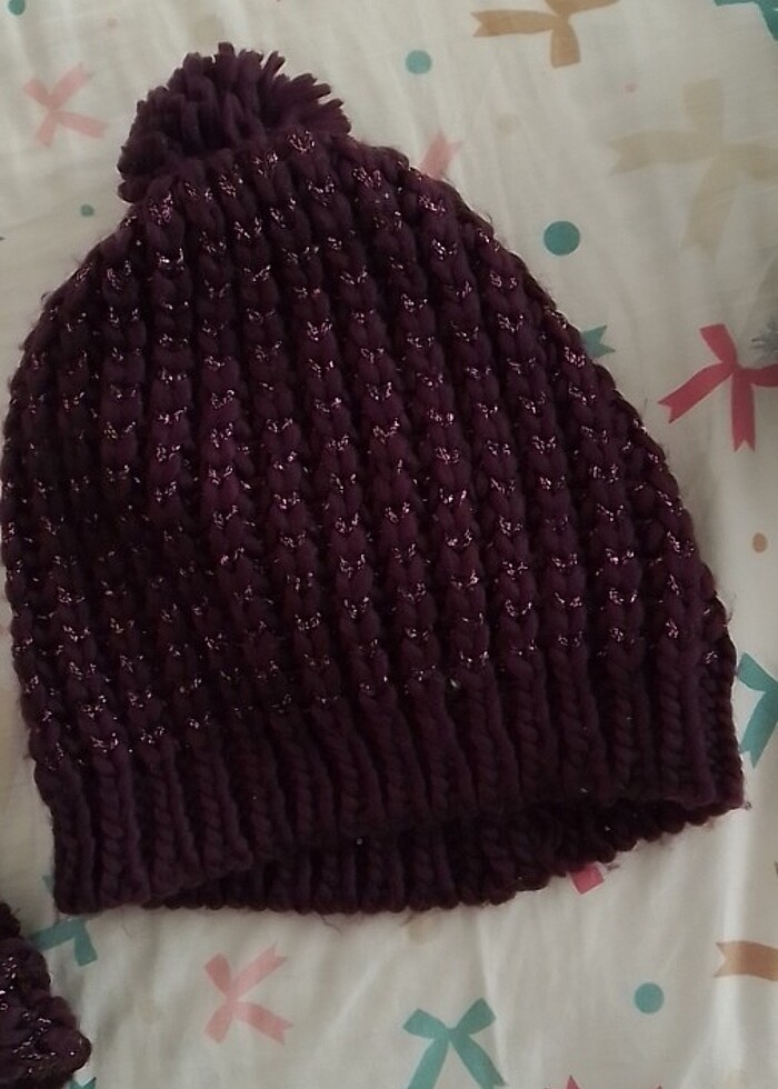 Şapka eldiven boyunluk takım  - Görsel 2