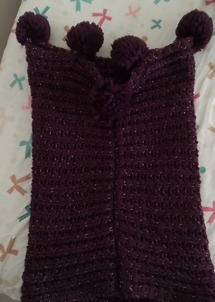 Şapka eldiven boyunluk takım  - Görsel 4