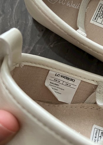 Kız Çocuk Beyaz Fiyonklu Babet - Görsel 5