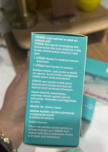 Otribebe Tek Kullanımlık Nazal Aspiratör Yedeği 10'lu - Görsel 6