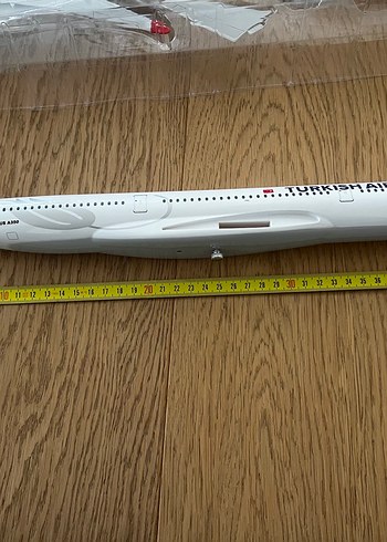 45 cm Turkish Airlines A350 Model Uçak Seti - Görsel 8