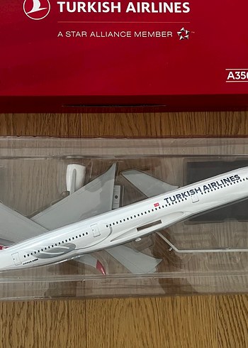 45 cm Turkish Airlines A350 Model Uçak Seti - Görsel 9