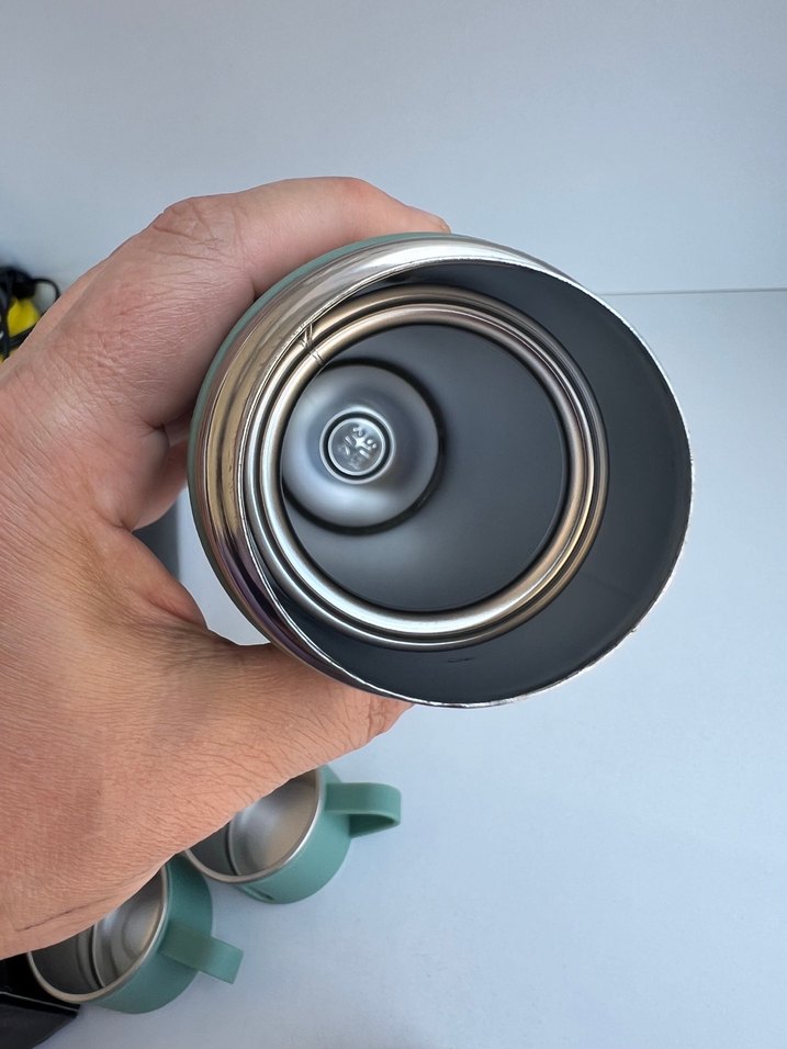 500ml Turkuaz Vakumlu Termos Seti - Görsel 4