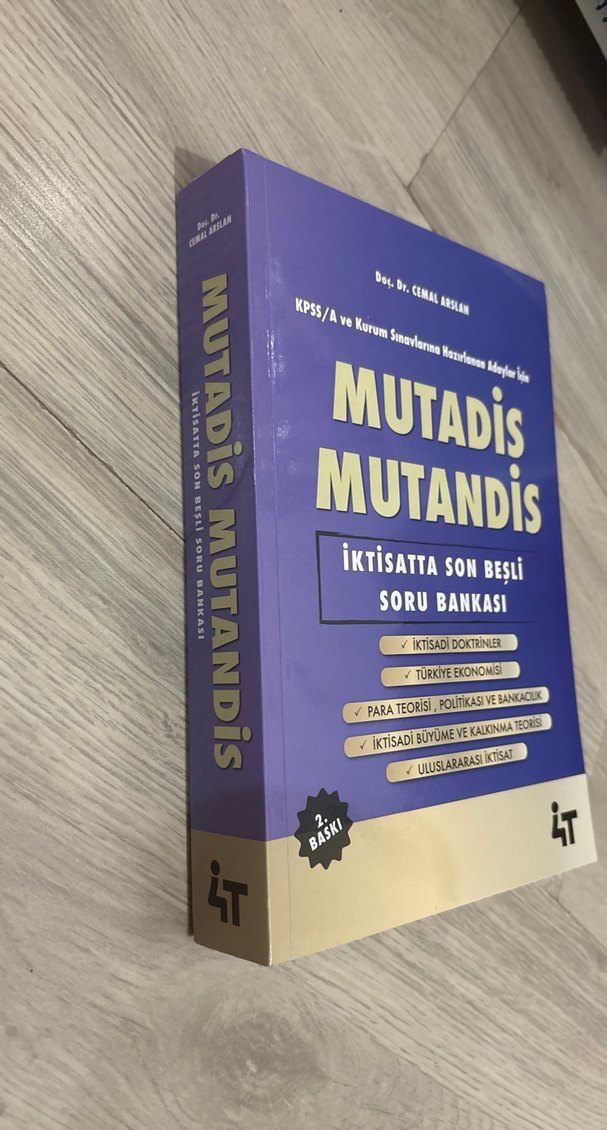Mutadis Mutandis İktisatta Son Beşli Soru Bankası - Görsel 2