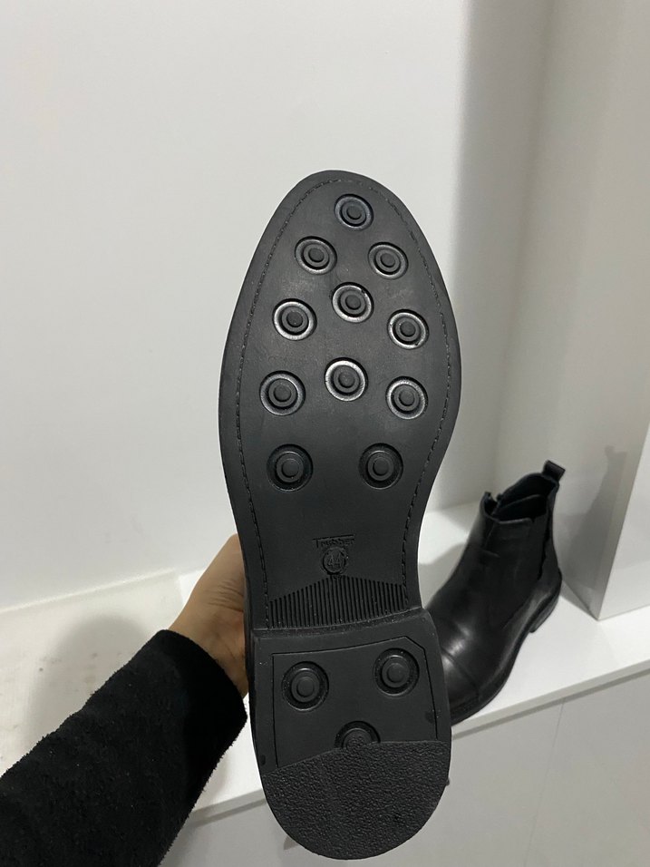 Siyah Deri Erkek Bot - derimod - Görsel 4