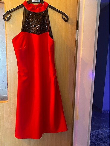 Payet detaylı elbise - Görsel 2