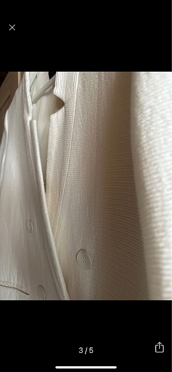 m Beden Zara Uzun Blazer Ceket