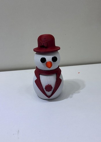 Renkli Şapkalı Kardan Adam Figürleri 
instagram: artivox3d - Görsel 7