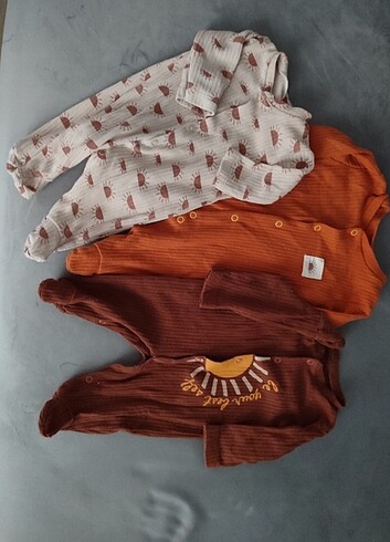 3lü Bebek tulum