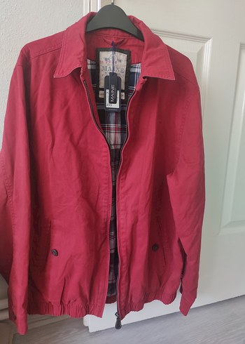 Bordo Erkek Düğmeli Midi Ceket - Görsel 2