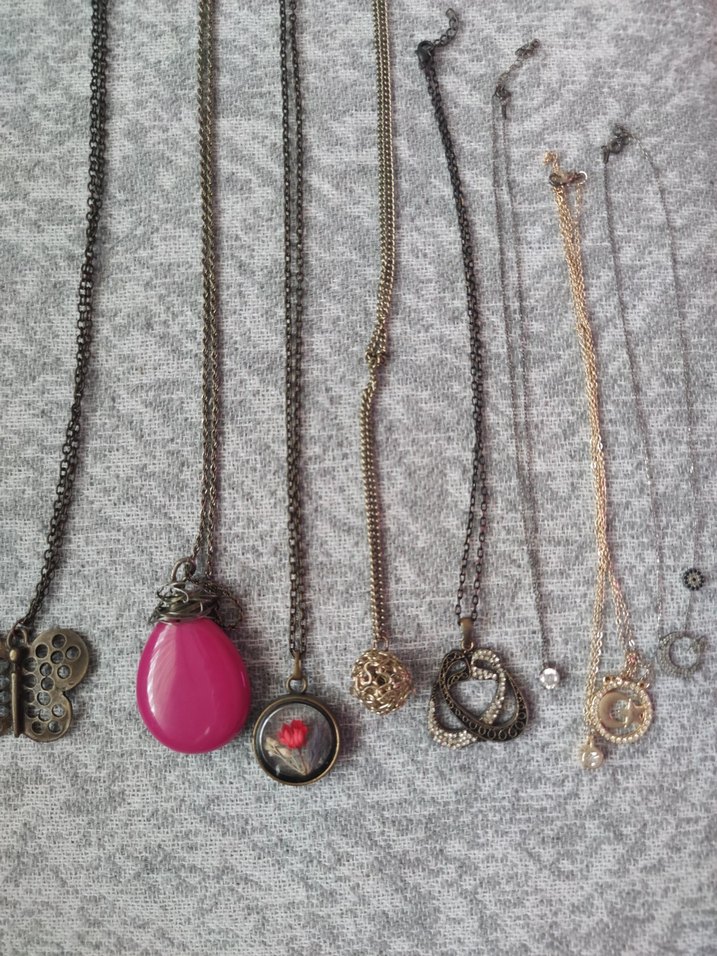 Bohem Tarz Gri Zincir Detaylı Midi Kolye hepsi fiyatıdir - Görsel 2