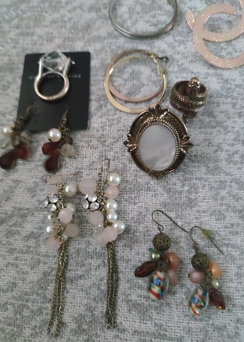 Bohem Esintili Kahverengi Boncuklu Takı Seti hepsi fiyatıdir - Görsel 7