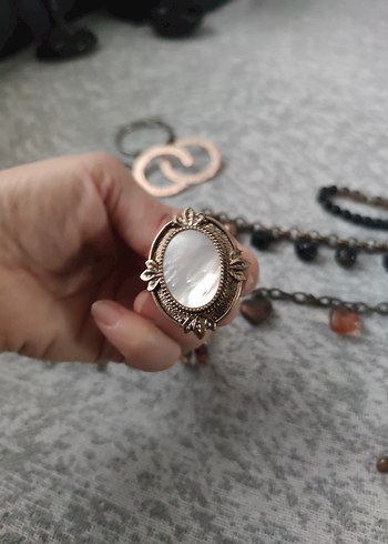 Bohem Esintili Kahverengi Boncuklu Takı Seti hepsi fiyatıdir - Görsel 4