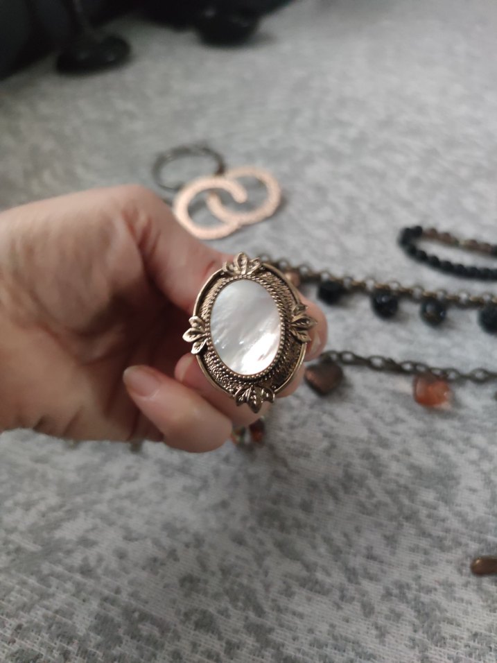 Bohem Esintili Kahverengi Boncuklu Takı Seti hepsi fiyatıdir - Görsel 4