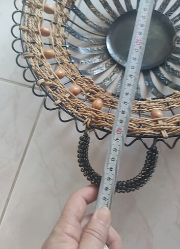 Beden camel Renk Ferforje Meyvelik sepet,ekmek sepeti