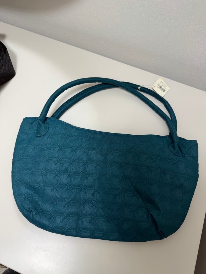 Nakışlı Turkuaz Bohem Kadın Çanta - Görsel 2