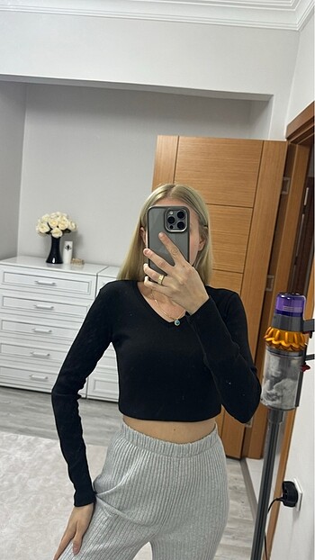 Zara Bluz siyah