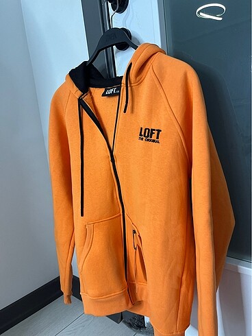 Loft fermuarlı kapüşon - Görsel 2