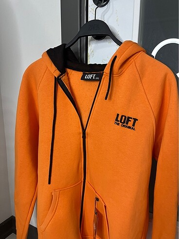 Loft fermuarlı kapüşon - Görsel 3