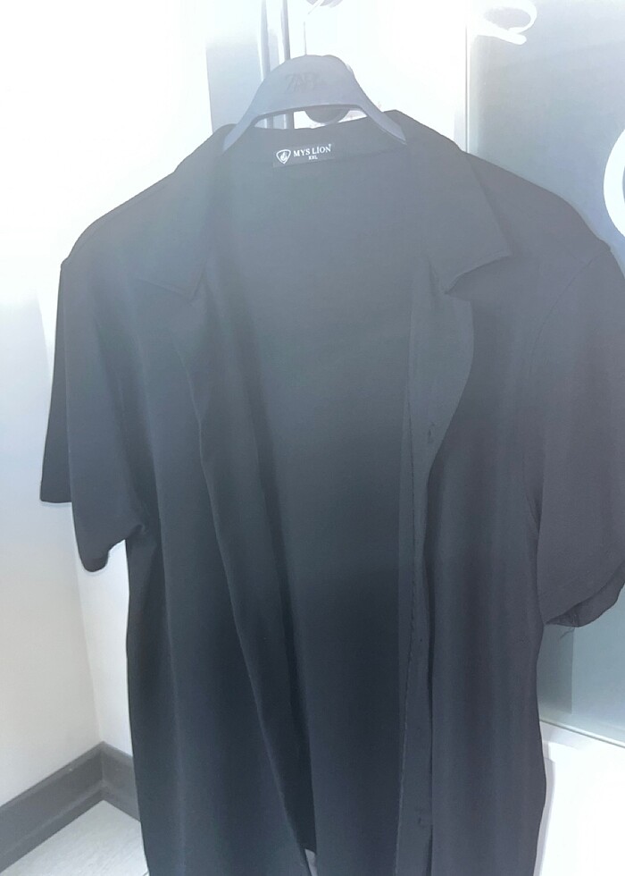 Koşa kollu gömlek tişört - Görsel 2