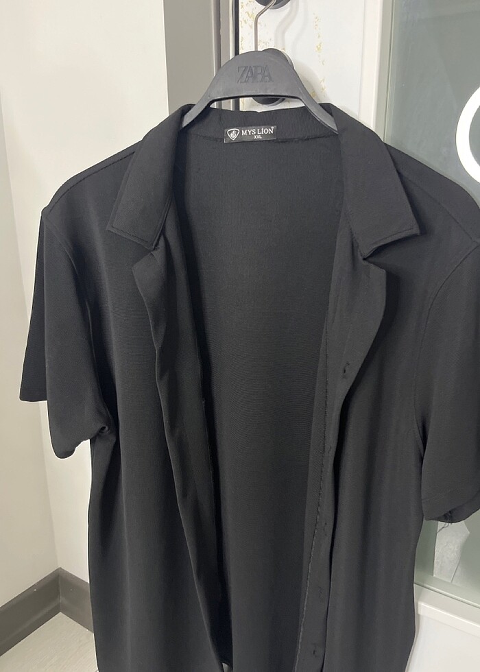 Koşa kollu gömlek tişört - Görsel 3