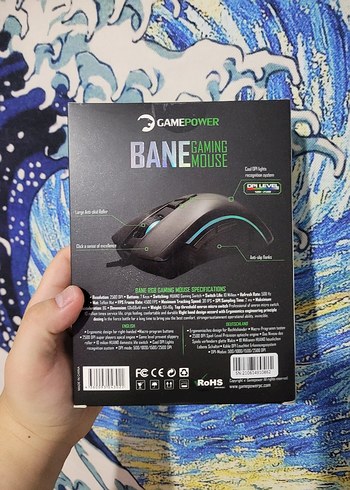 Beden GamePower Bane Oyuncu Mouse