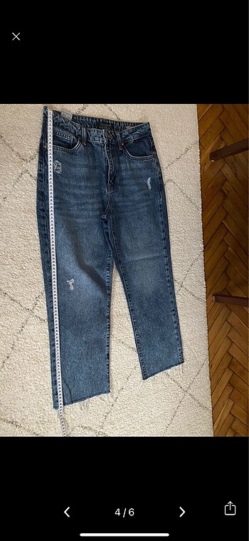 26 Beden mavi Renk Mavi jeans kot pantolon 26/26
