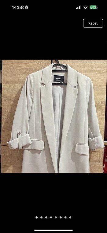 Pull and bear blazer ceket