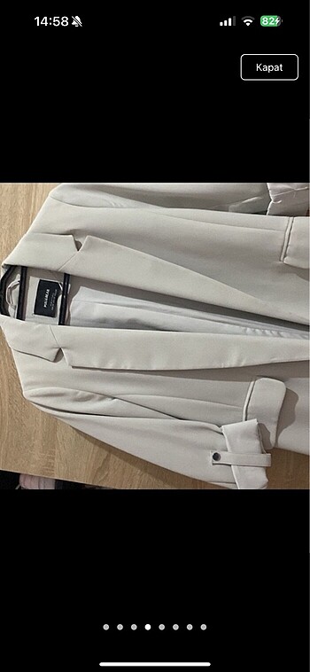 xs Beden Pull and bear blazer ceket