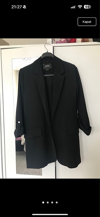 Pull&Bear siyah blazer ceket