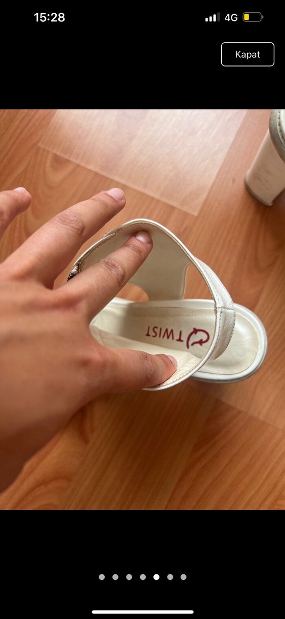 Twist topuklu ayakkabı - Görsel 2