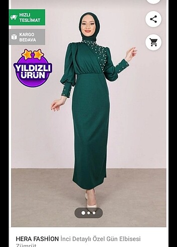 Tesettür abiye elbise 