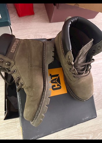 38 Beden haki Renk CAT Haki yağmur Botu