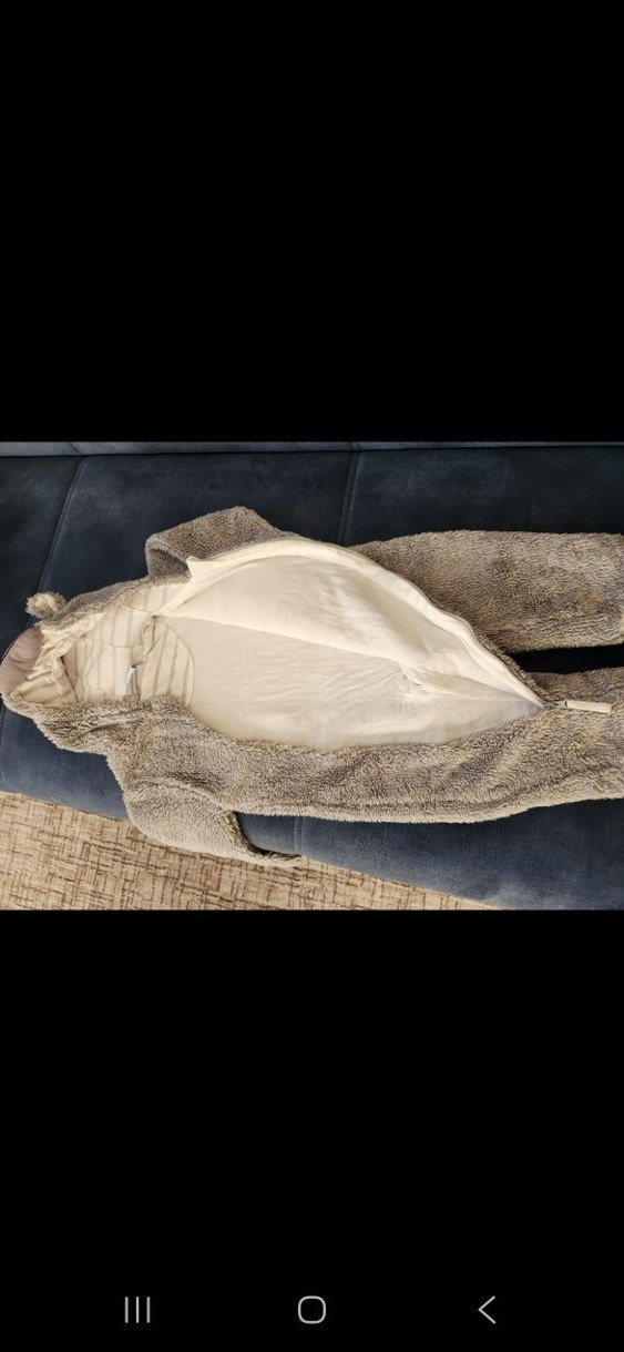 Gri Kürklü Bebek Erkek Tulum - Görsel 3