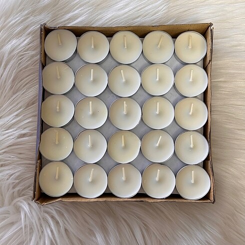 tea light mum 80 adet