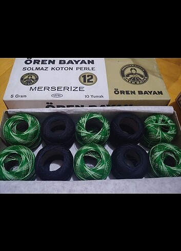 ÖREN BAYAN MERSERİZE İPLİK NO 12