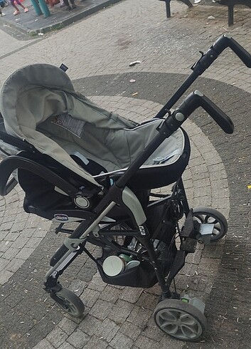 9- 18 kg Beden gri Renk Bebek arabası