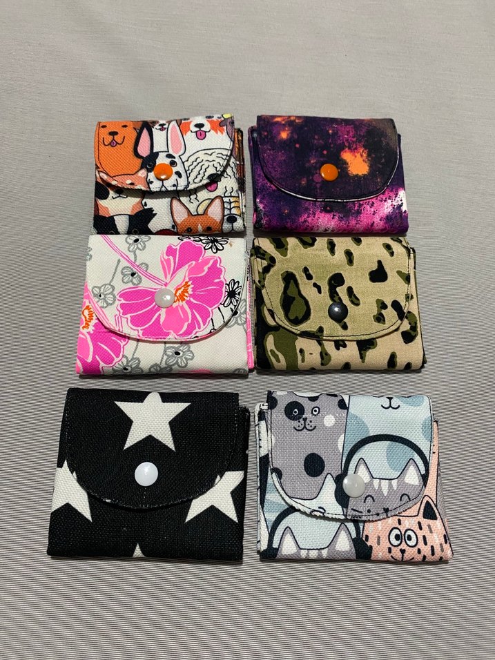 Kadın Çok Desenli Velcro Cüzdan - Görsel 2