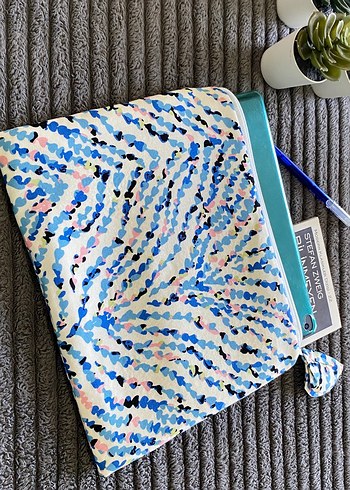 Renkli Desenli Fermuarlı tablet kılıfı - Görsel 4