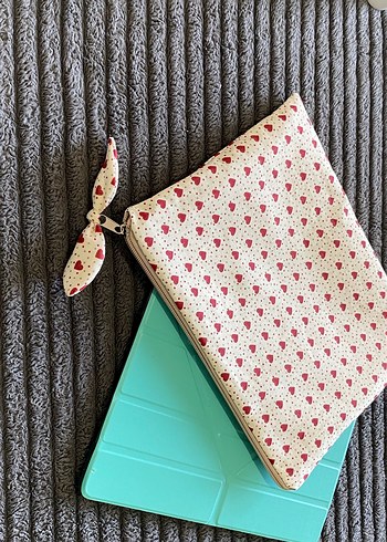 Renkli Desenli Fermuarlı tablet kılıfı - Görsel 5