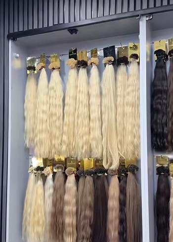 200 adet kaynak saç yapılı Türk saçı 65 70 80 cm - Görsel 2