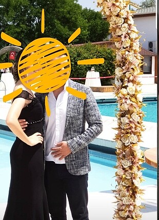 Özel tasarım balık model 34-36 beden taş ve boncuklu.