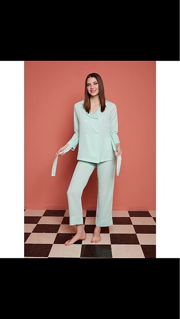 Kadın pijama takımı - Görsel 5