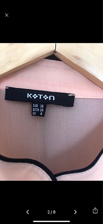 Koton Koton şifon gömlek