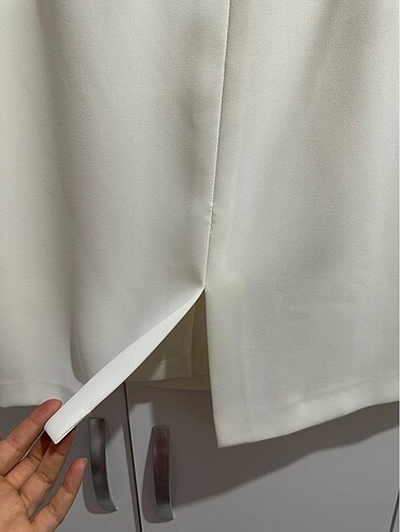 Selen kumaş kalem etek - Görsel 5