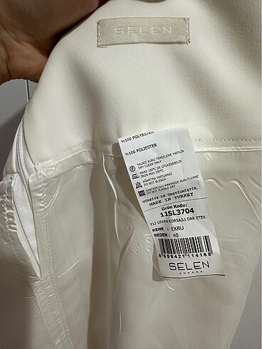 Selen kumaş kalem etek - Görsel 7