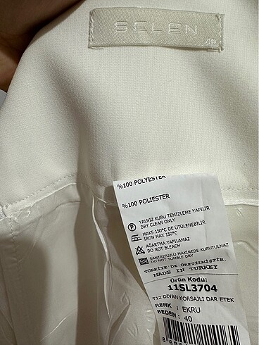 Selen kumaş kalem etek - Görsel 6