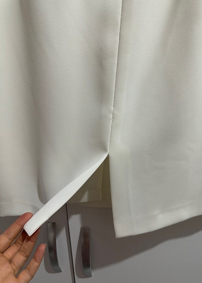 Selen kumaş kalem etek - Görsel 5