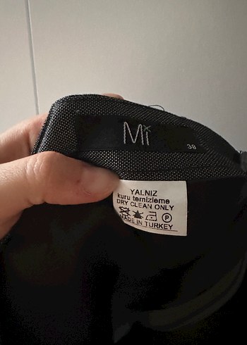 Füme kumaş Etek - Görsel 2