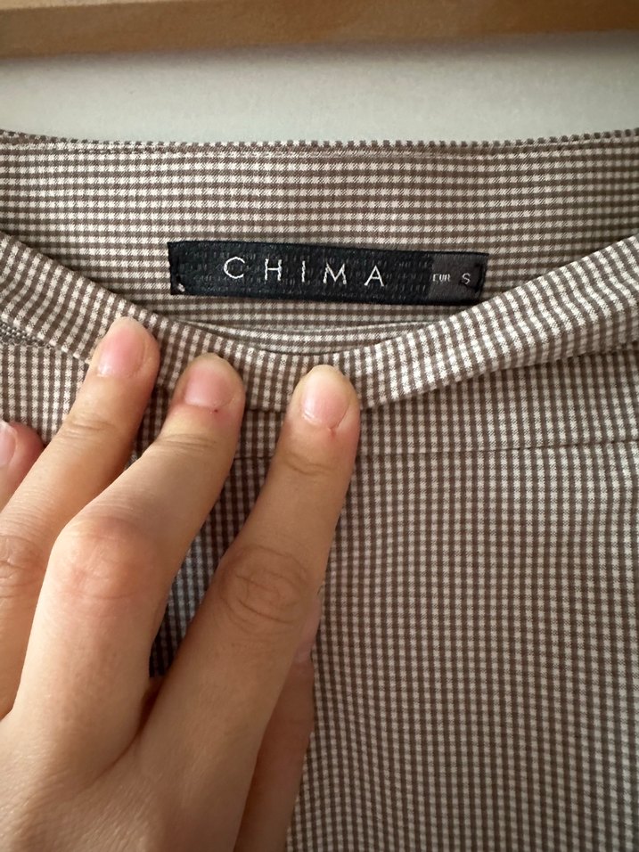 Bej Pilili Midi Keten Etek - Görsel 4